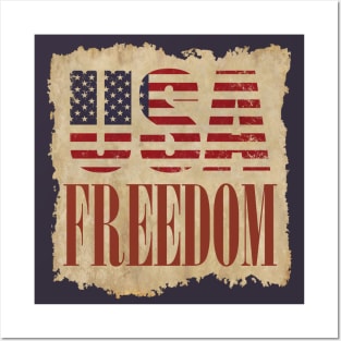 Freedom. USA. Patriotic Collection Posters and Art